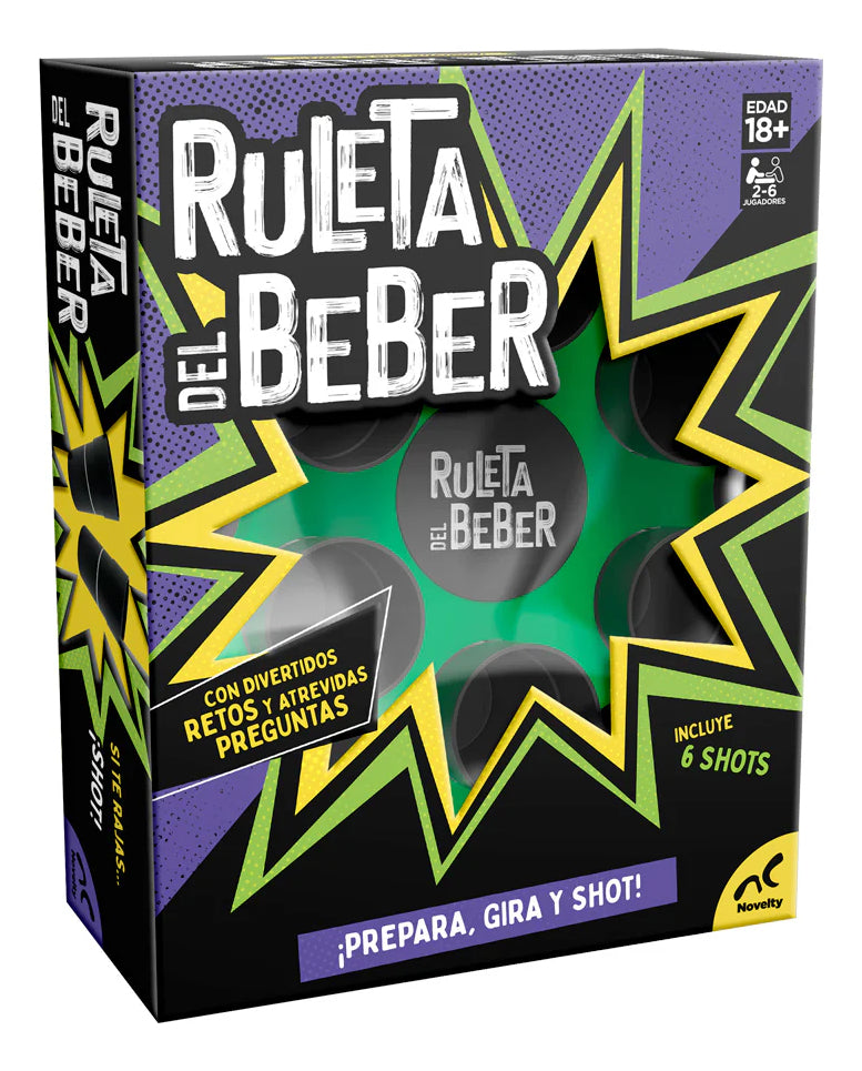 Juego Ruleta Del Bebernovelty En Español X Unidad