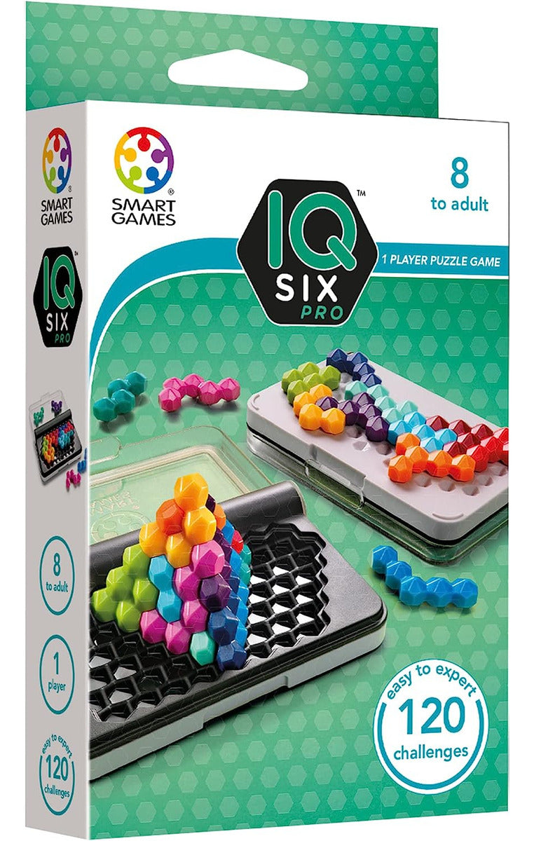 Iq Six Pro Juego De Lógica Individual Smart Games 120 Retos