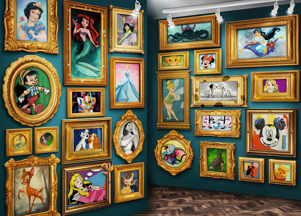 Rompecabezas Museo Disney 9000pz Ravensburger