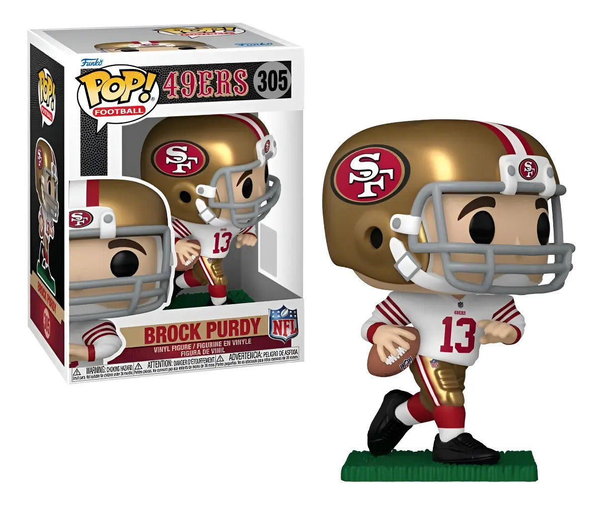 Funko Pop Nfl Football 49ers Brock Purdy #305 Inmediat
