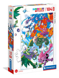 Clementoni Super Amigos Supercolor Maxi Puzzle  104 Pz 2375