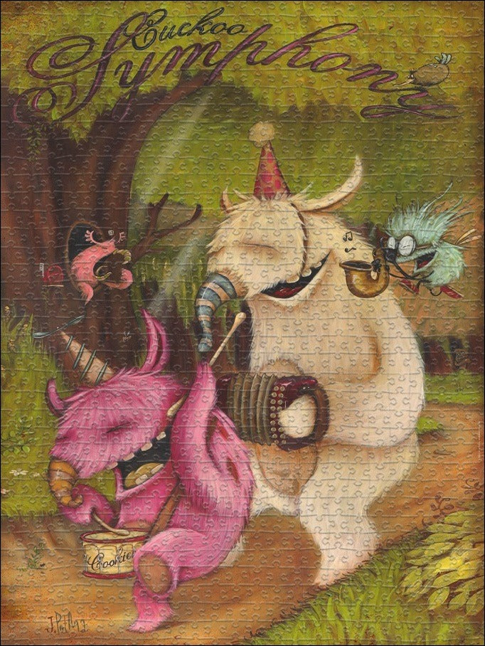 Rompecabezas Zozoville Cukoo Symphony 1500 Pzas Heye