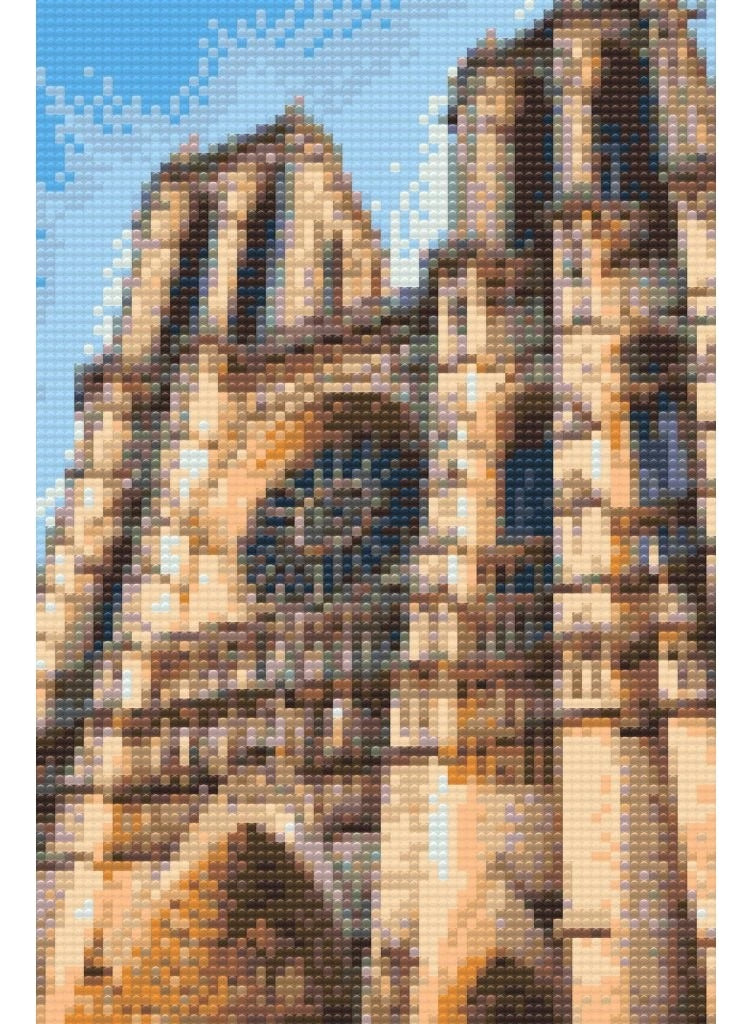 Kit Pintura Arte Diamante Catedral De Notre Dame Dm-74