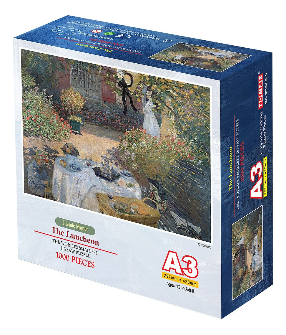 Almuerzo Claude Monet Mini Rompecabezas 1000 Piezas Tomax