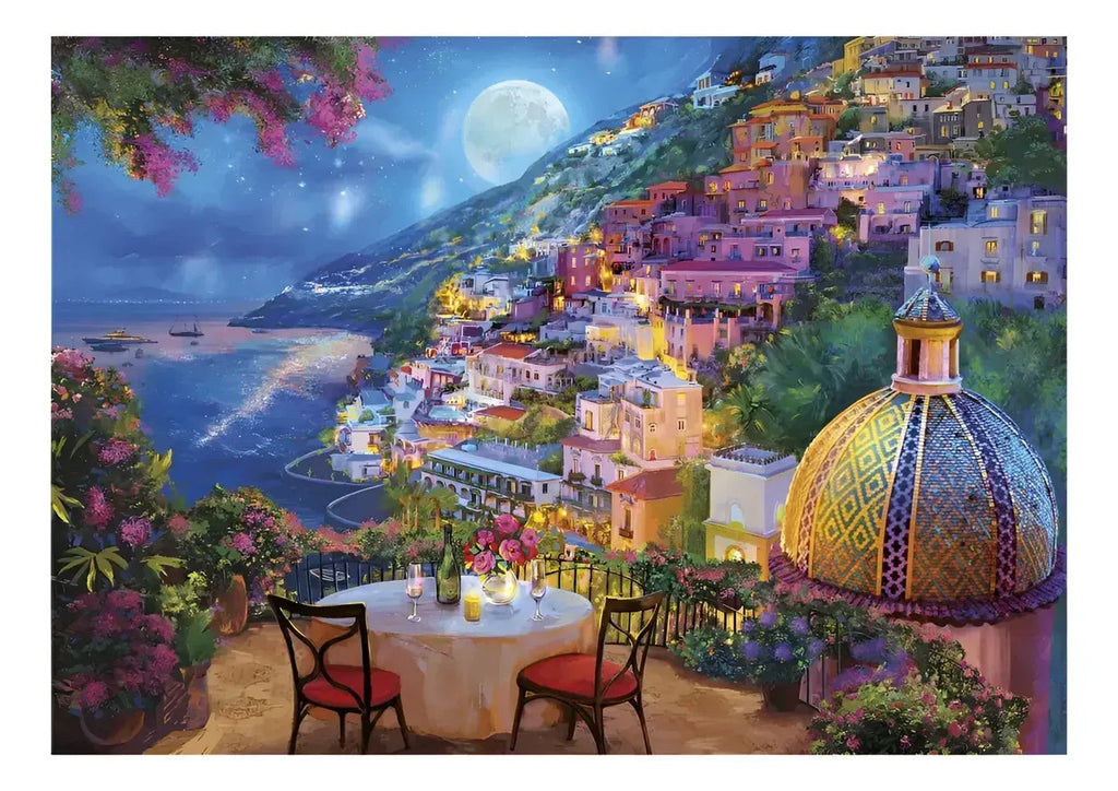 Rompecabezas Puzzle Cita Nocturna En Positan 2000 Pcs Educa