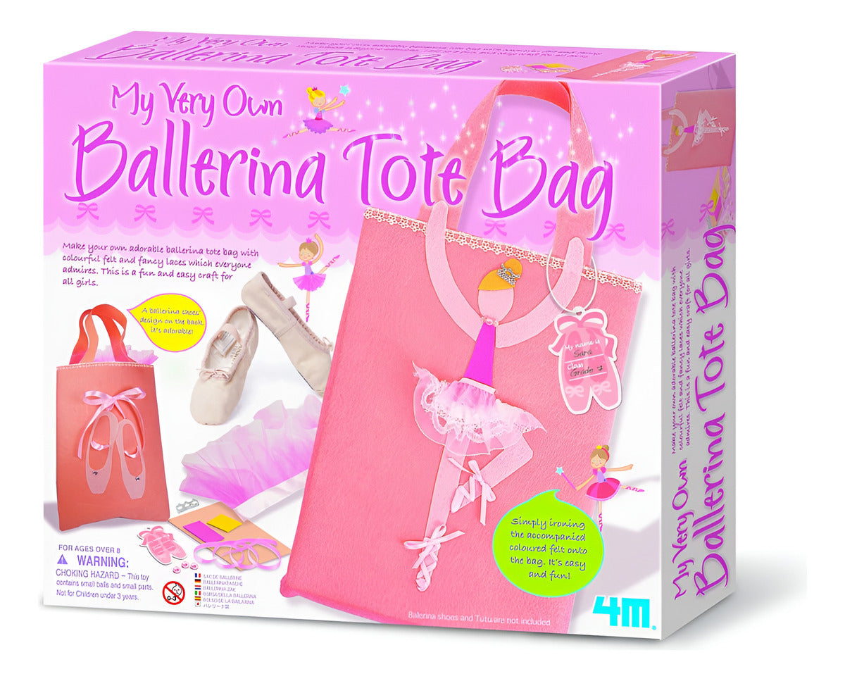 4m My Very Own Ballerina Tote Bag Crea Tu Propia Bolsa