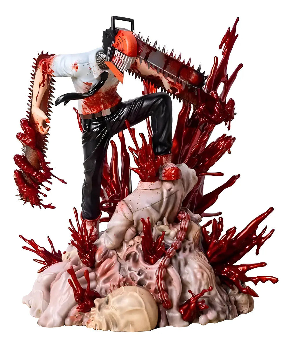 Denji Chainsaw Man Figura De Colección Gran Detalle