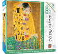 Rompecabezas 1000 Piezas El Beso Gustav Klimt Masterpieces Arte