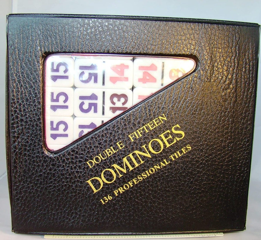 Chh Domino Doble 15 Numeros Con Caja De Vinil