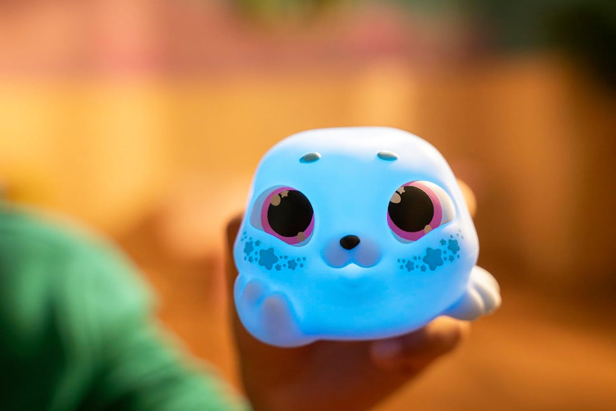 Juguete Animagic Goliath Lets Glo Seal - Foca Azul