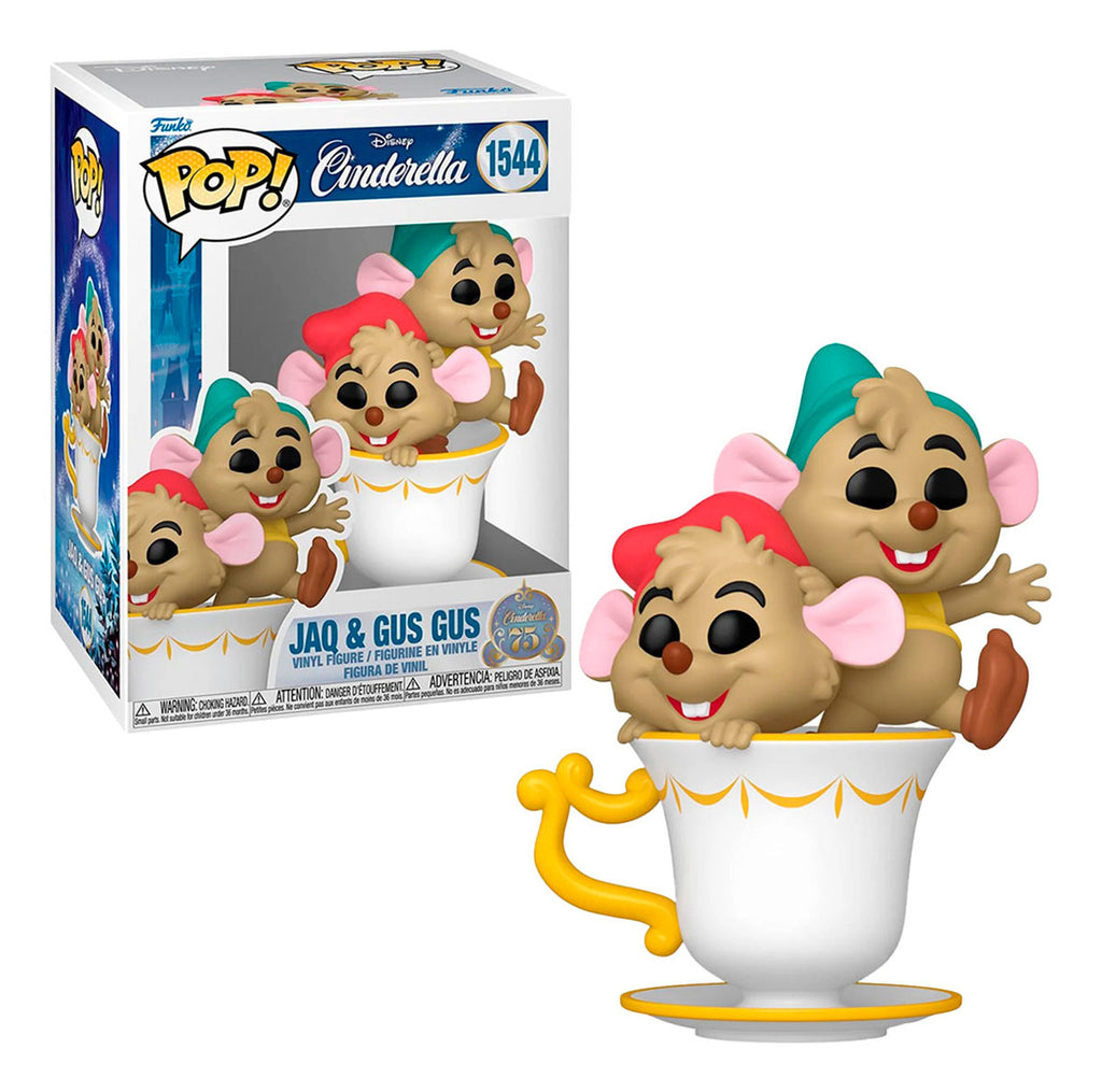 Funko Pop! Disney: Cenicienta- Jaq Y Gus En Taza