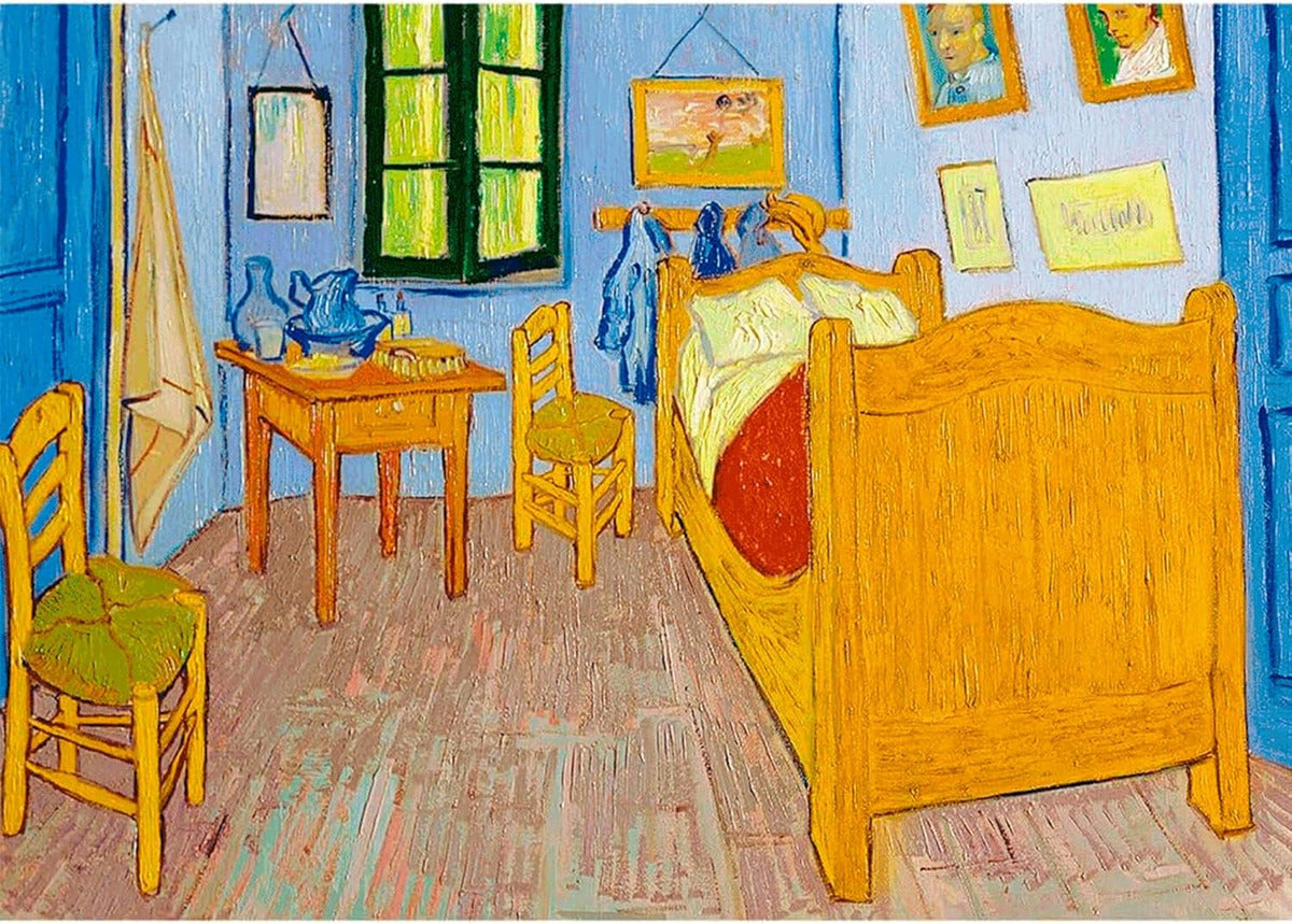 Trefl La Habitación, Van Gogh Rompecabezas Arte 1000 Pz
