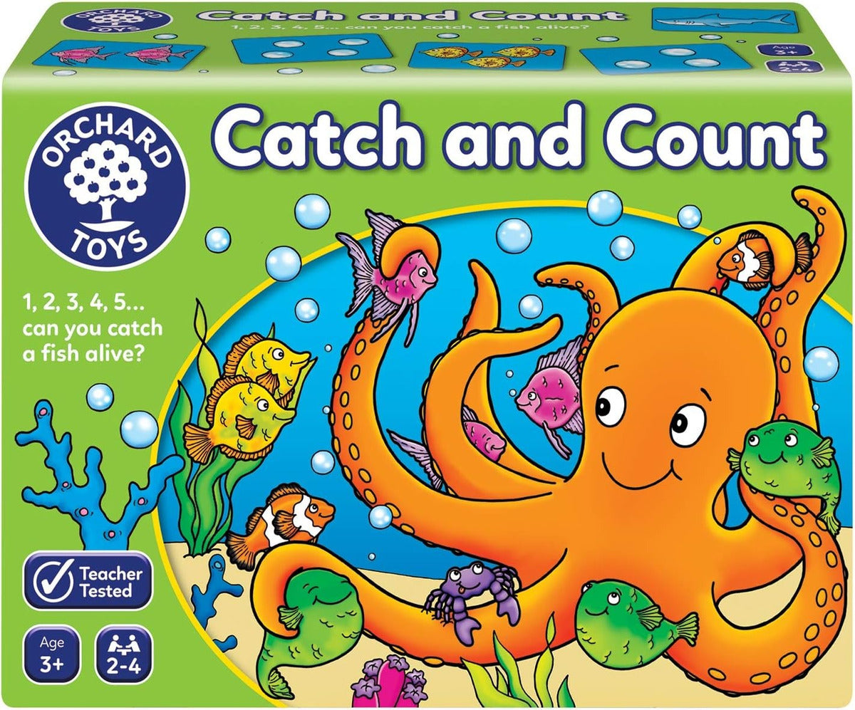 Juego Pesca Y Aprende Los Números Catch & Count Orchard Toys