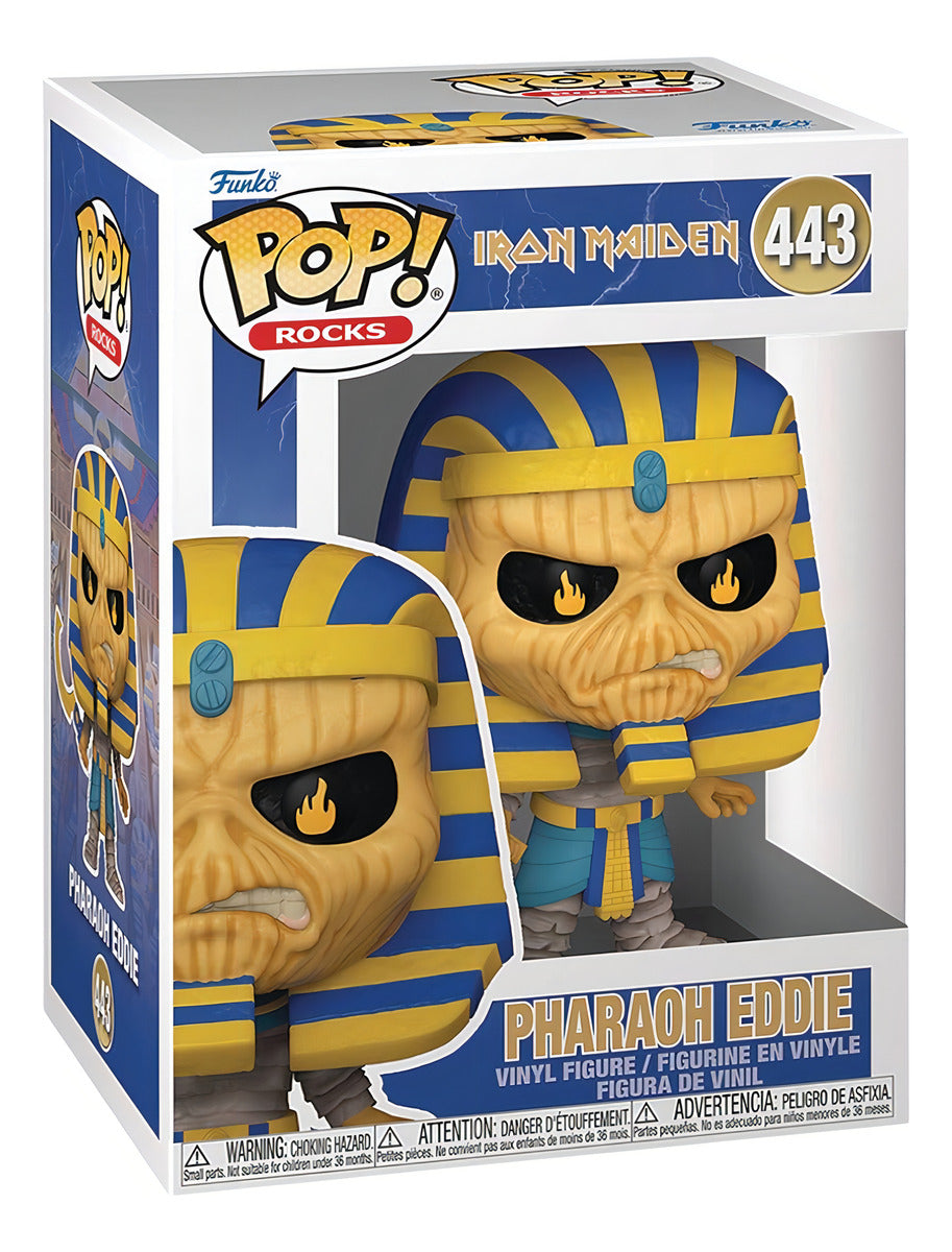 Funko Pop Pharaoh Eddie 443 Iron Maiden
