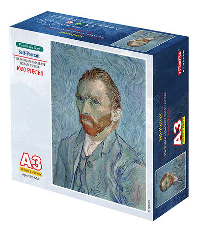 Auto Retrato Van Gogh Mini Rompecabezas 1000 Piezas Tomax