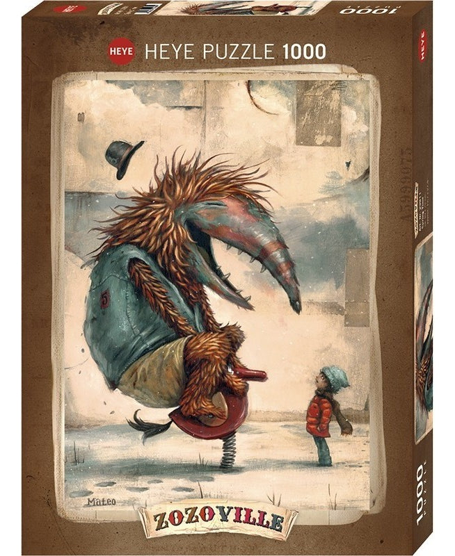 Rompecabezas Heye Zozoville Primavera Con 1000 Piezas 14+