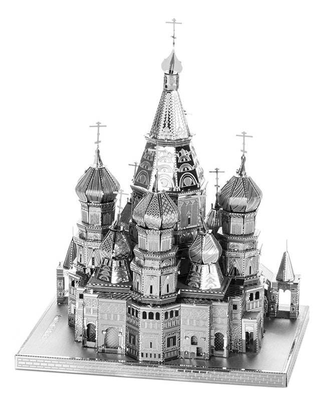 Rompecabezas Metal 3d Fascinations Catedral De San Basilio