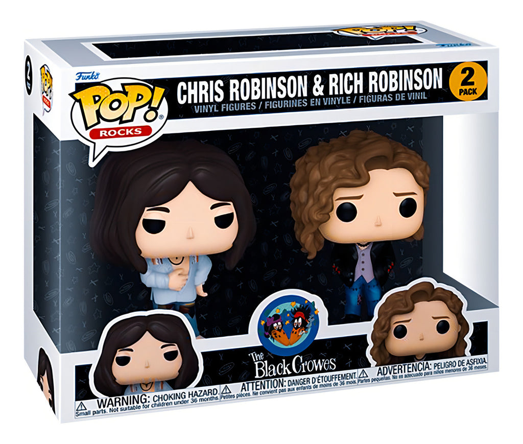 Funko Pop! Los Cuervos Negros - Chris Robinson Y Rich Robinson 2 Pack