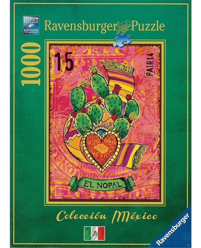 Rompecabezas Ravensburger El Nopal Colección México 1000 Piezas