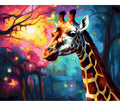 Kit Arte Pintura Diamantes Jirafa Educar Dm-77