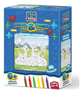 Art Kids Resuelve La Suma Pinta X Números Art Puzzle 100 Pzs