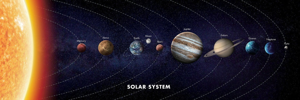 Sistema Solar Rompecabezas Panorámico 950 Piezas Tomax