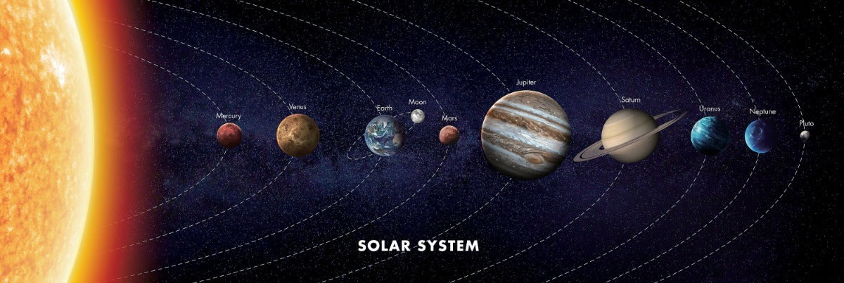 Sistema Solar Rompecabezas Panorámico 950 Piezas Tomax