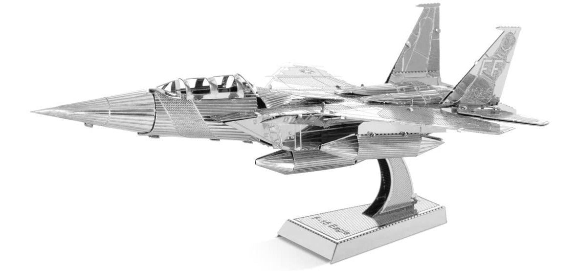 F-15 Eagle Jet Fascinations Rompecabezas Metálico 3d