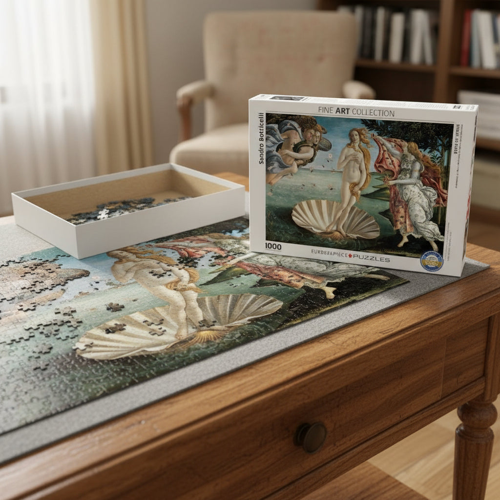 Nacimiento Venus Botticelli Rompecabezas 1000p Eurographics