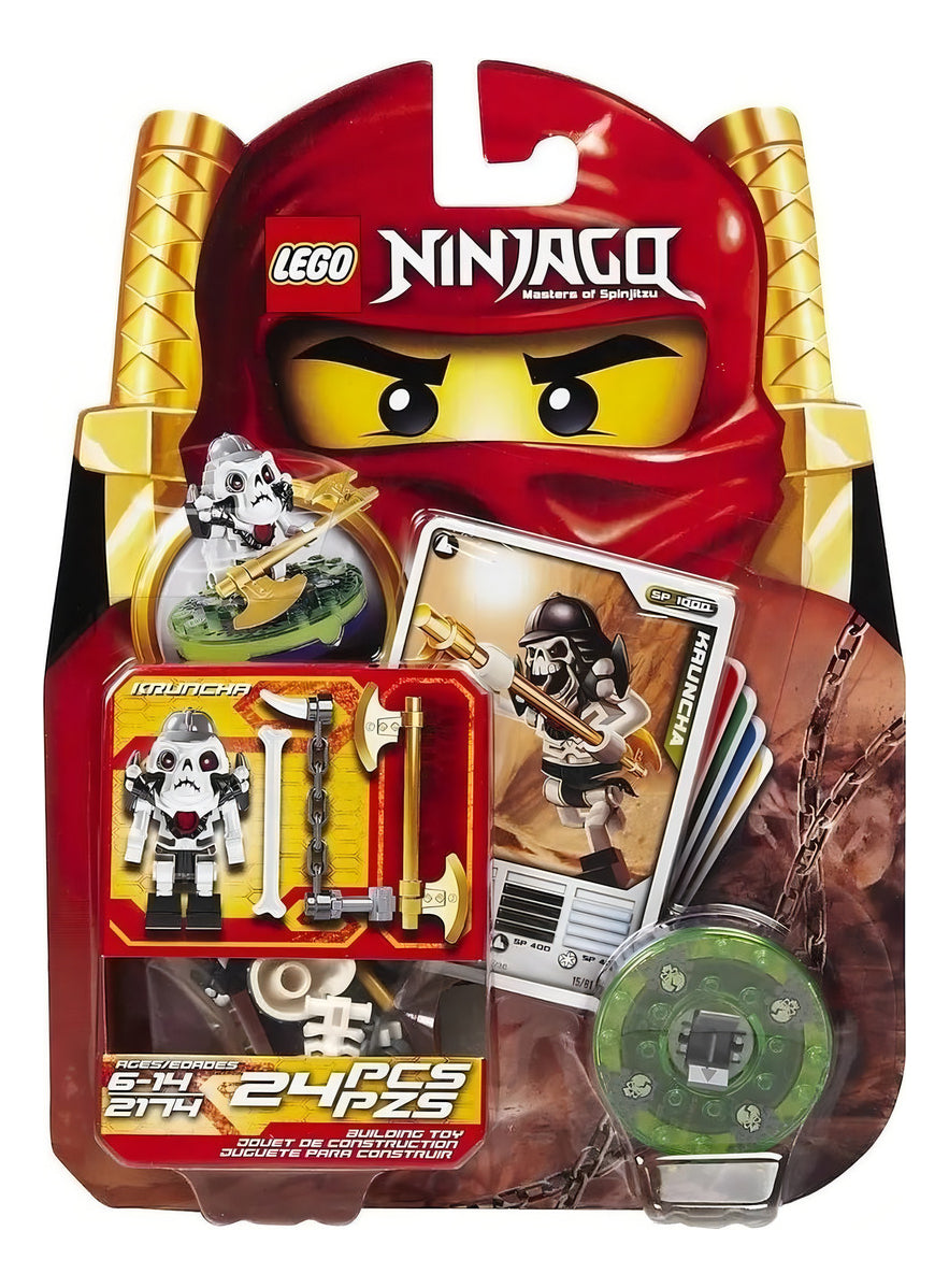 Lego Ninjago Kruncha 2174 Masters Of Spinjitzu Cantidad De Piezas 24