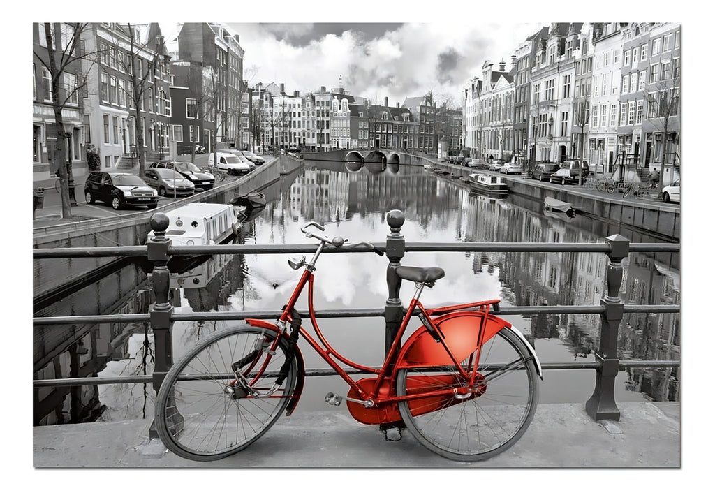 Amsterdam Bicicleta Blanco Y Negro Rompecabezas 1000pz Educa