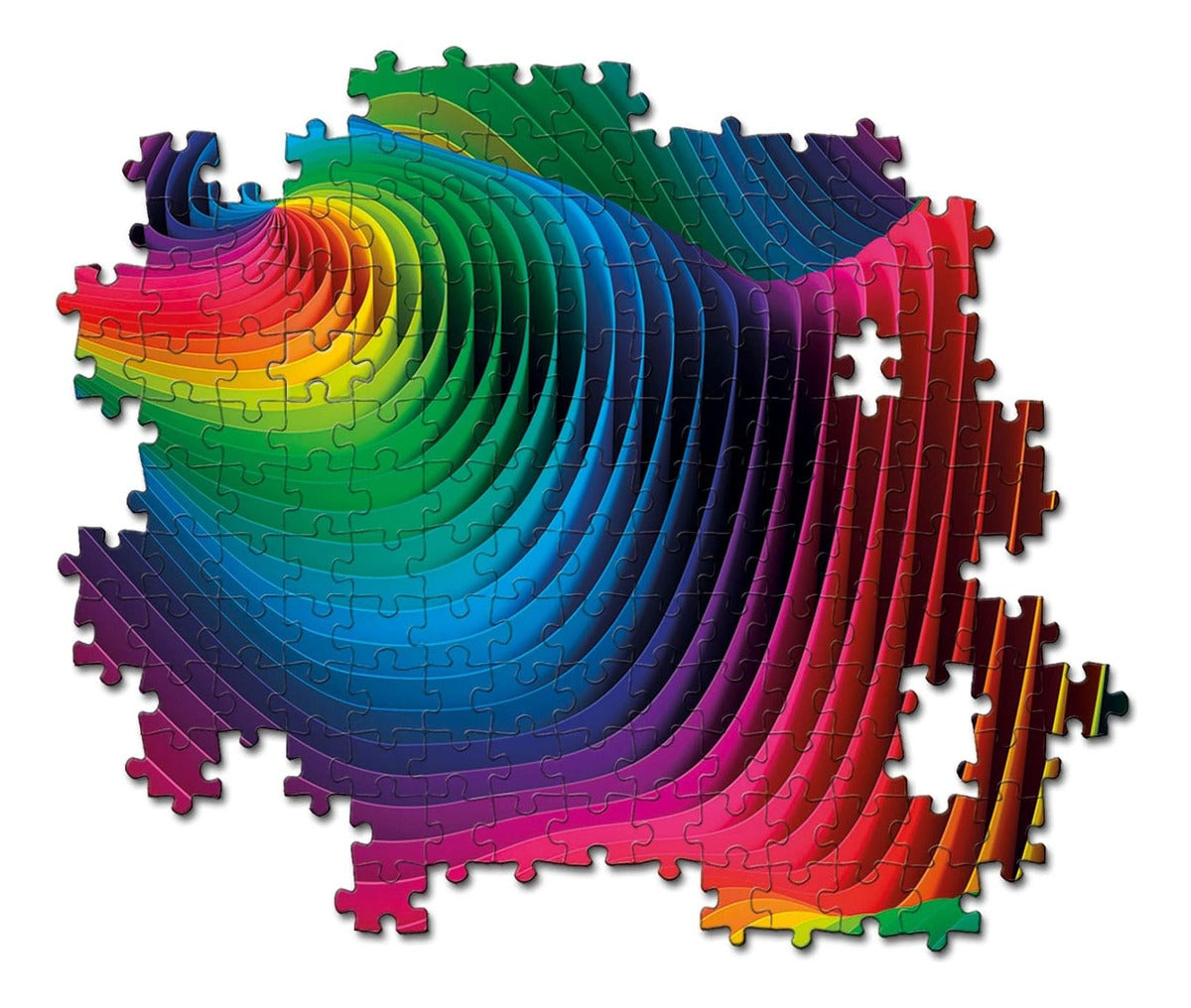 35093 Ondas De Colores Rompecabezas Clementoni 500 Piezas