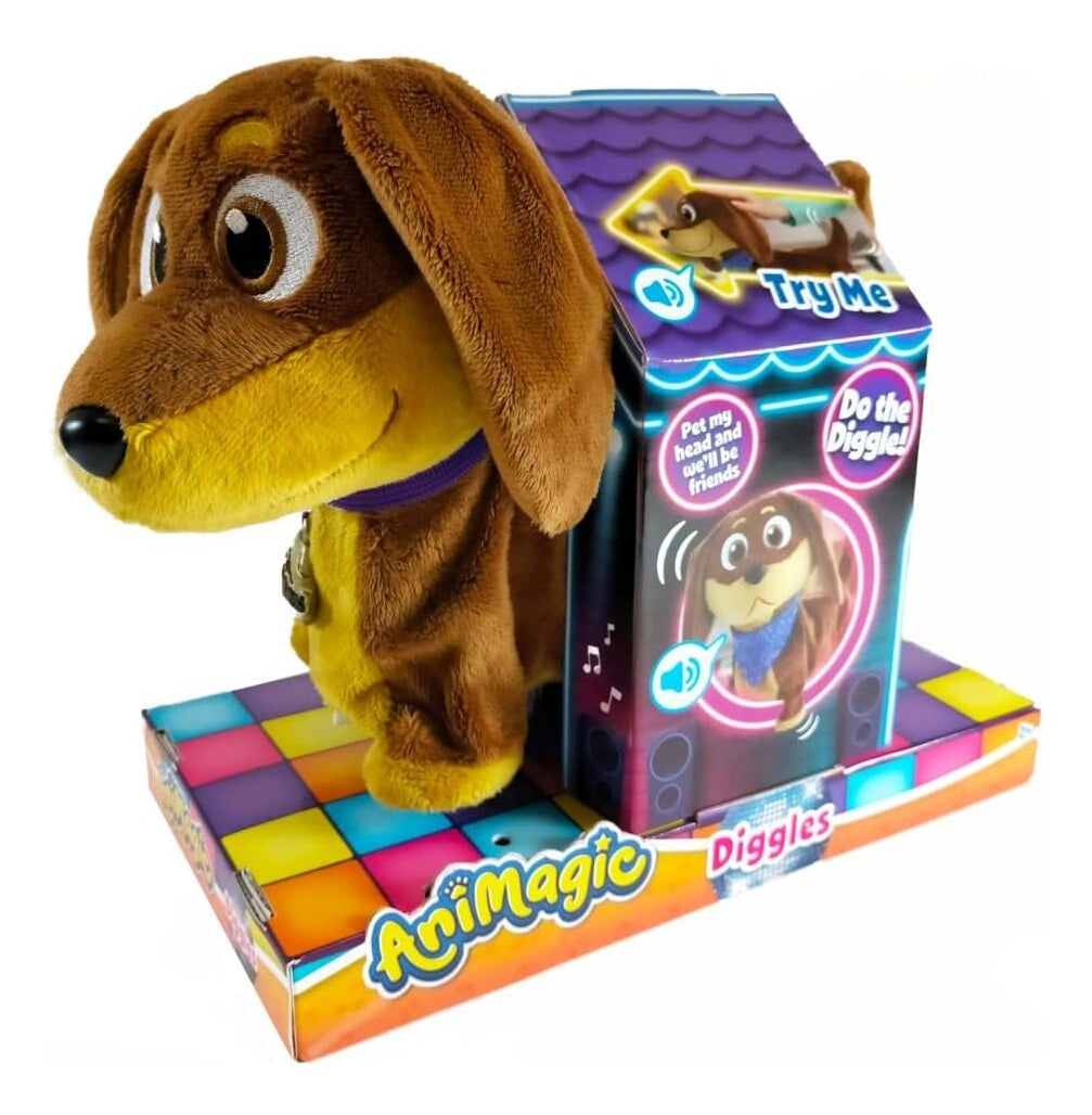 Diggles Perrito Salchicha Animagic Goliath