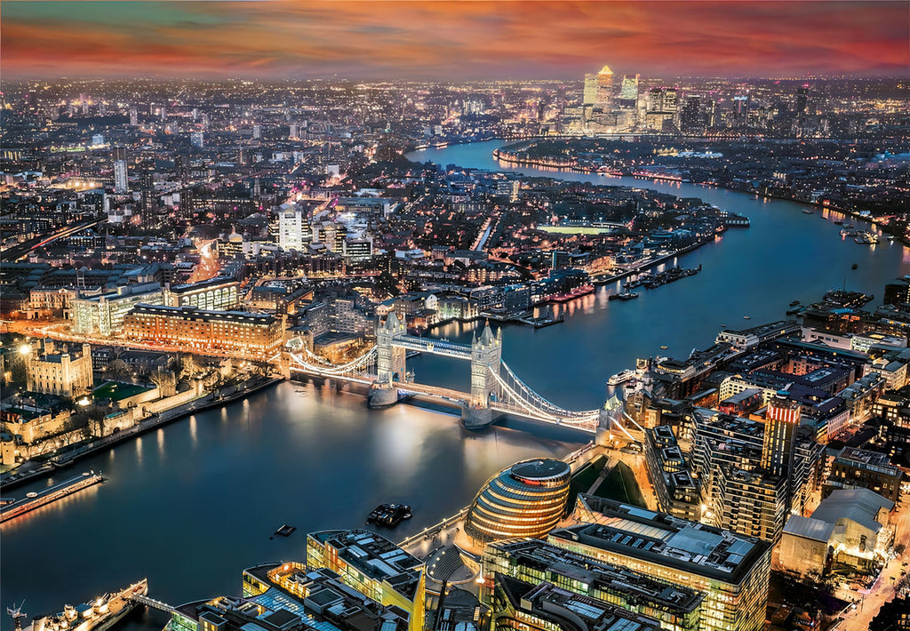 Rompecabeza Adulto De 2000 Piezas Vista Aérea De Londres