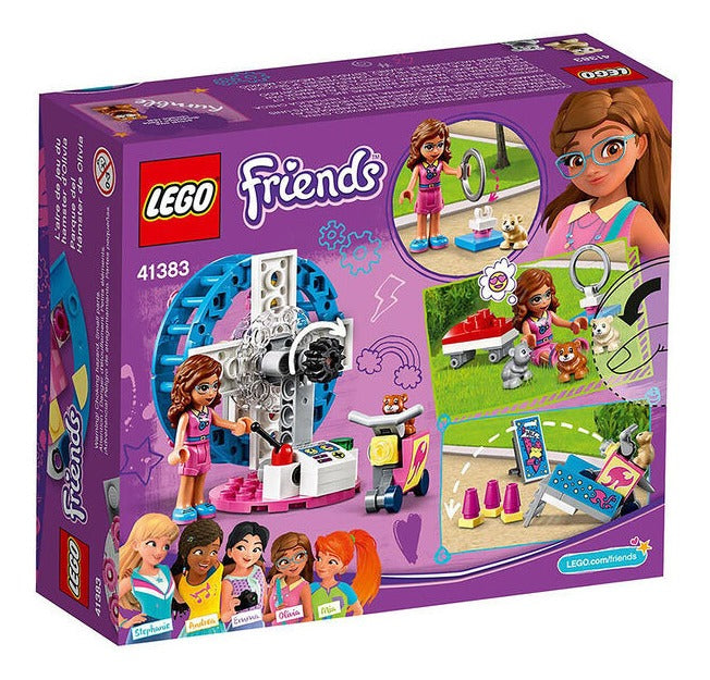 Lego 41383 Friends Parque Del Hamster De Olivia 81 Patio De Juegos Del Hámster De Olivia