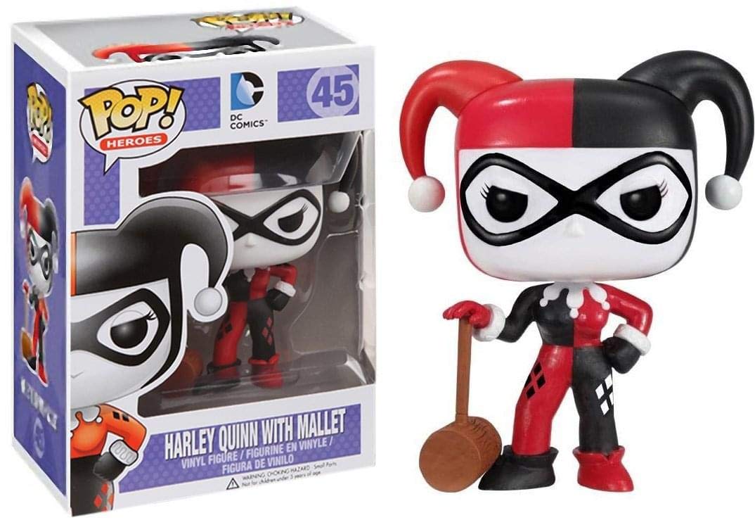 Funko Action Figure Heroes Harley Quinn W/Mallet