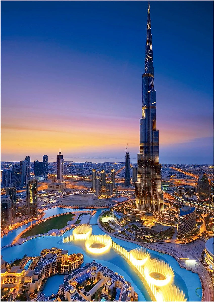 Burj Khalifa Rascacielos Rompecabezas 1000 Piezas Educa