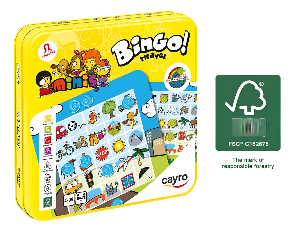Bingo Travel Juego De Mesa Cayro