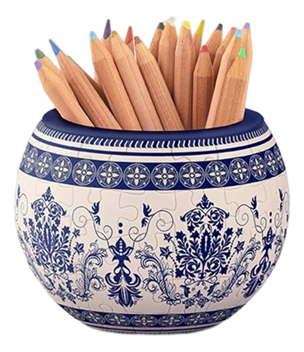 Peacerelax Maceta Rompecabezas 3d Estilo Ornamental Clásico