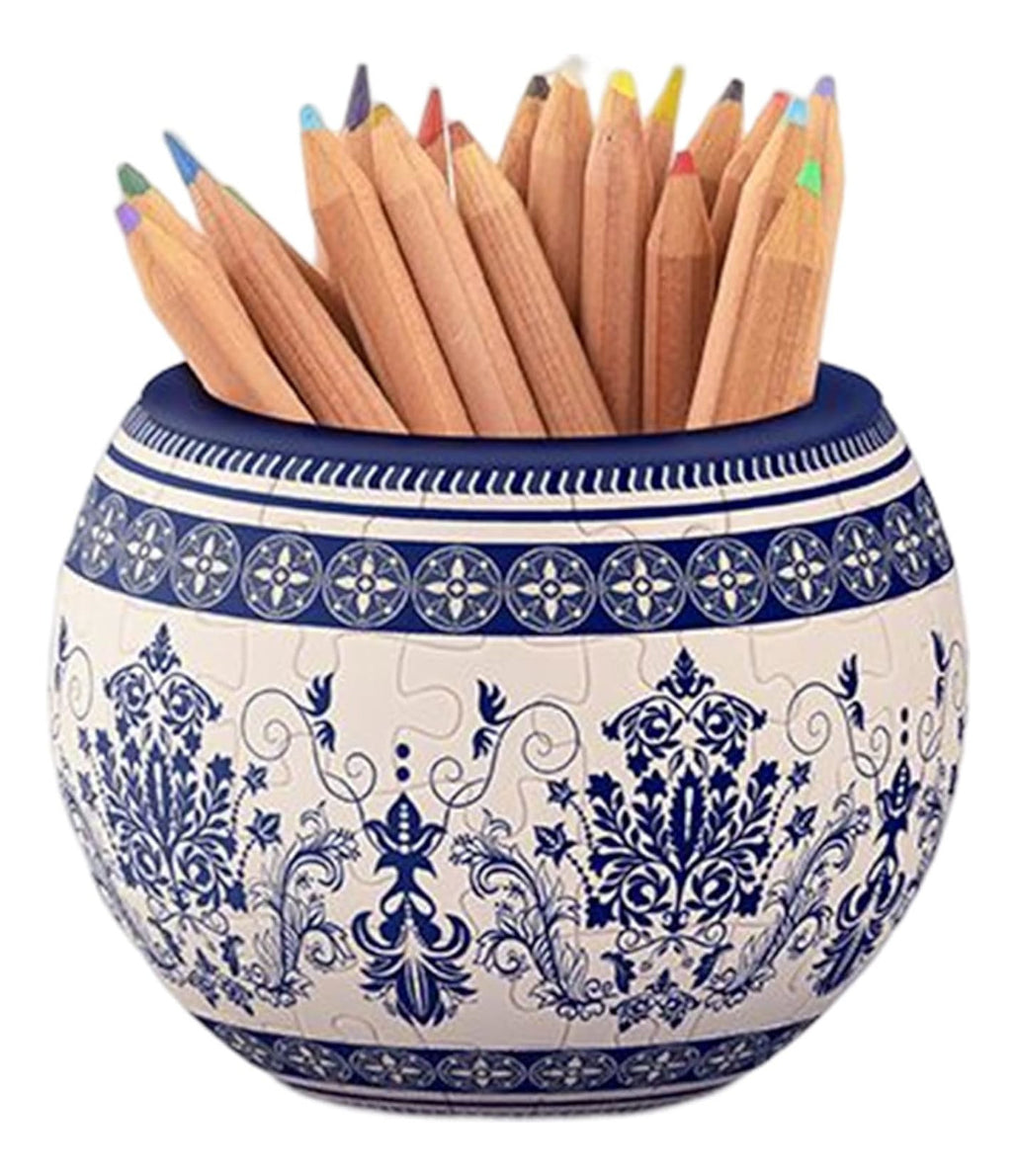 Peacerelax Maceta Rompecabezas 3d Estilo Ornamental Clásico
