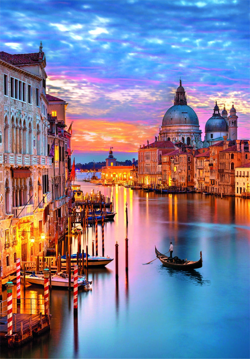 Rompecabezas Venecia Iluminada + Poster 500 Pz Clementoni