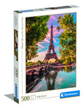 Rompecabezas Torre Eiffel En Paris 500 Pz Clementoni Francia