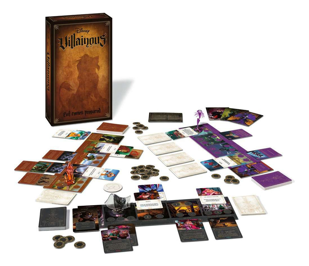 Juego De Mesa De Estrategia | Expansión Disney Villainous Evil Comes Prepared | Scar, Yzma, Ratigan | Ravensburger