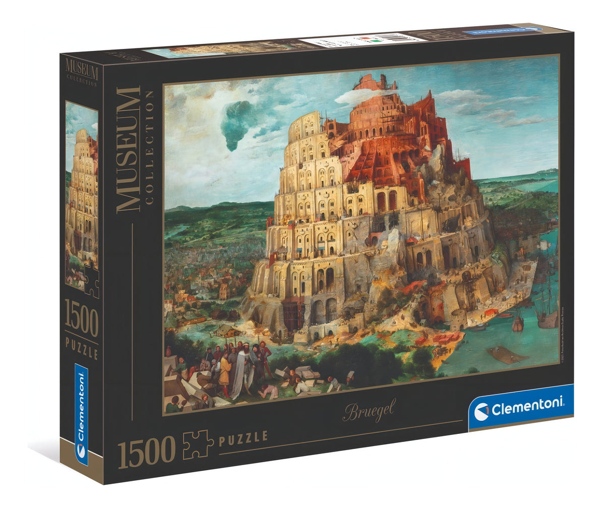 Rompecabezas Torre De Babel Arte Bruegel 1500 Pz Clementoni