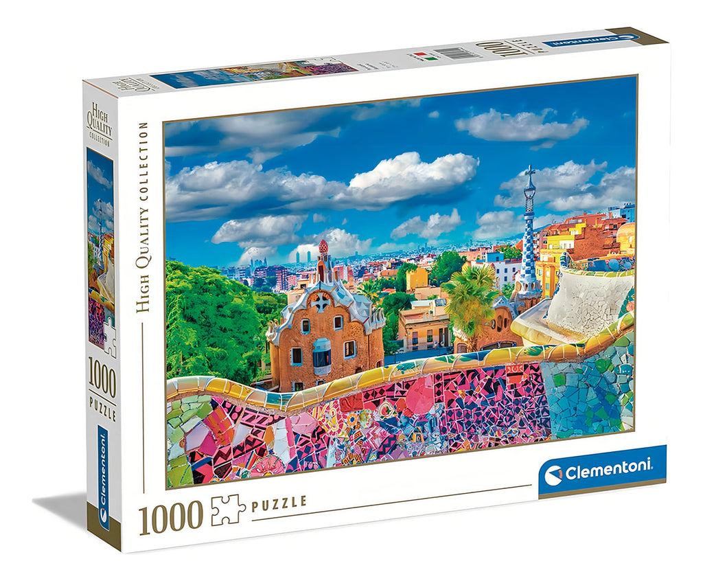 Clementoni Rompecabezas De 1000 Piezas - Park Güell - Barcel
