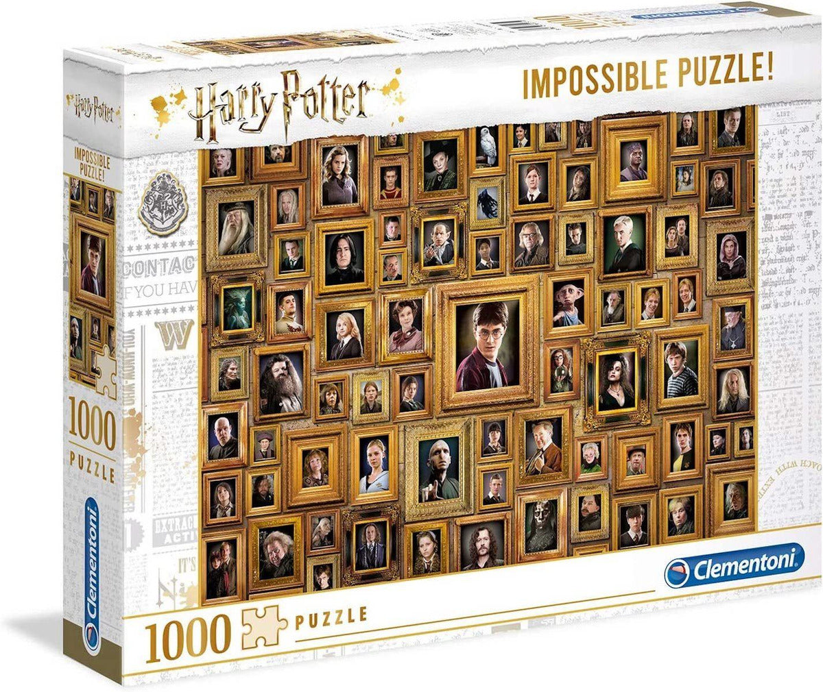 Rompecabezas Harry Potter Imposible 1000pz Clementoni Italia