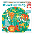 Rompecabezas Circular La Selva 28 piezas Educa Borras Cartón 48cm