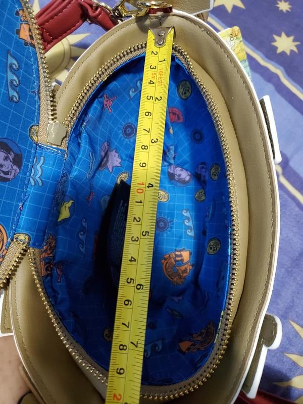 Bolsa Cruzada Barco Thousand Sunny De One Piece By Loungefly Color Marrón Diseño De La Tela Lisa