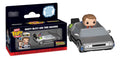 Volver Al Futuro Delorean Con Marty Mcfly Funko Bitty Pop