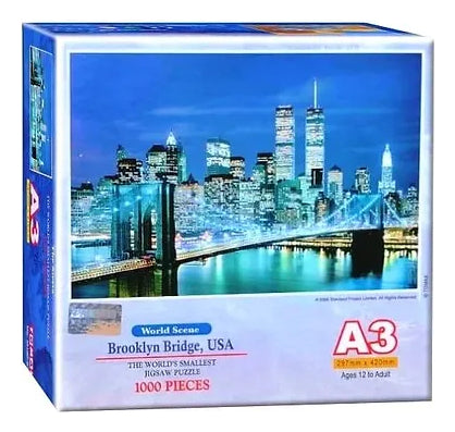 Brooklyn Bridge, Usa Rompecabezas 1000 Piezas Mini Tomax